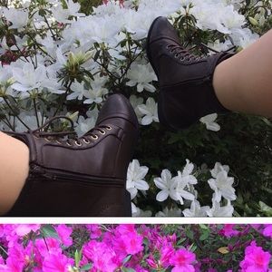 combat boots!